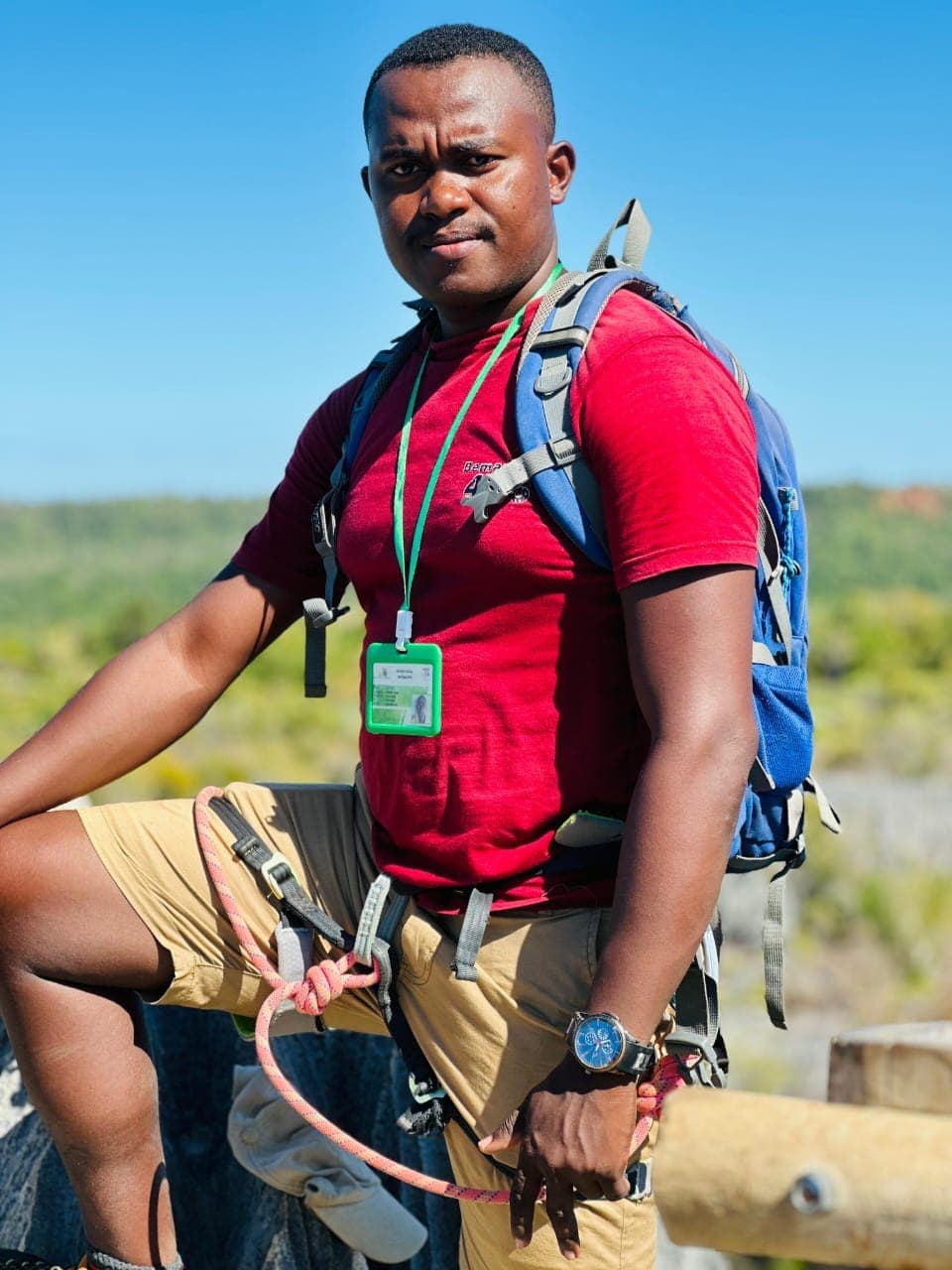 ASTANI Aristide Ringo, local expedition guide, on the Tsingy